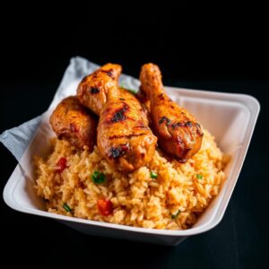Jollof Rice & Grilled Chicken